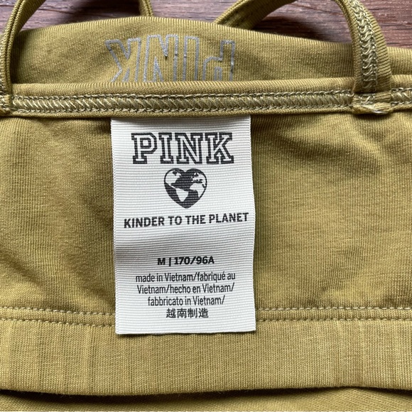 VS PINK Athletic Cropped Tank Size Medium - Picture 6 of 7